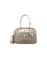 Ynot - Women's Shoulder Bag for 15" Laptops with All-Over "Cloud" Print