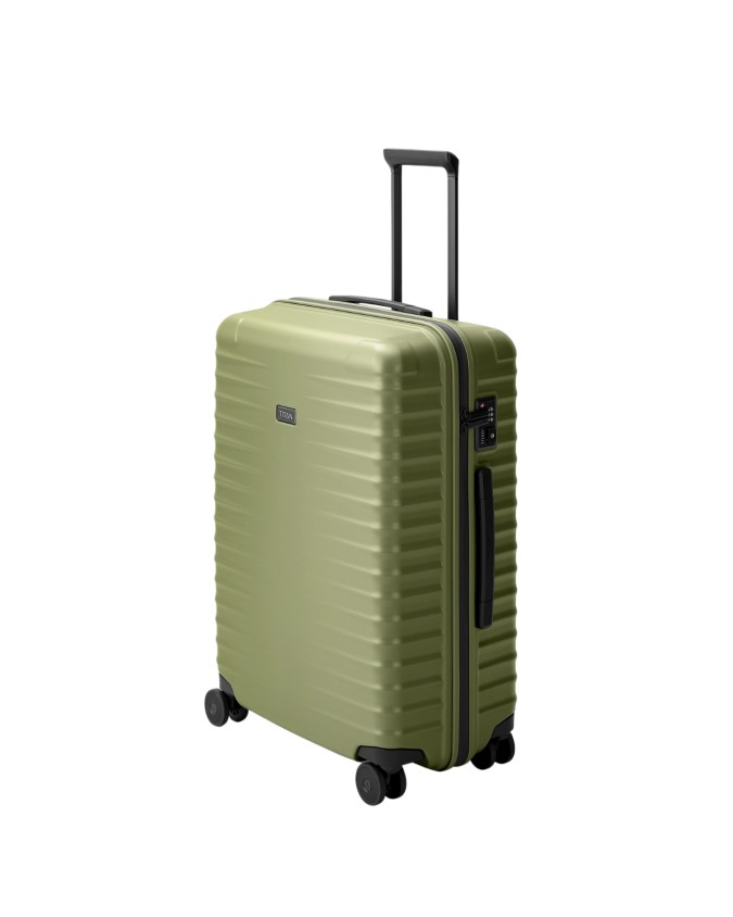  Titan - Trolley Medio 65 cm in Policarbonato 4 ruote Upgrade