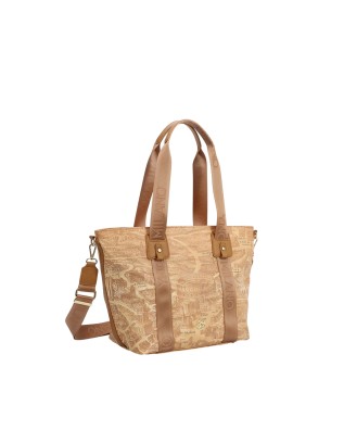  Ynot - Borsa shopping con tracolla fantasia città Gum 2