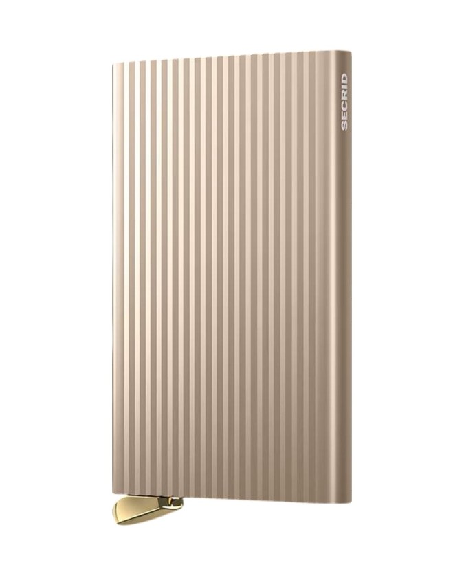  Secrid - Porta carte di credito in alluminio Fluted Plus