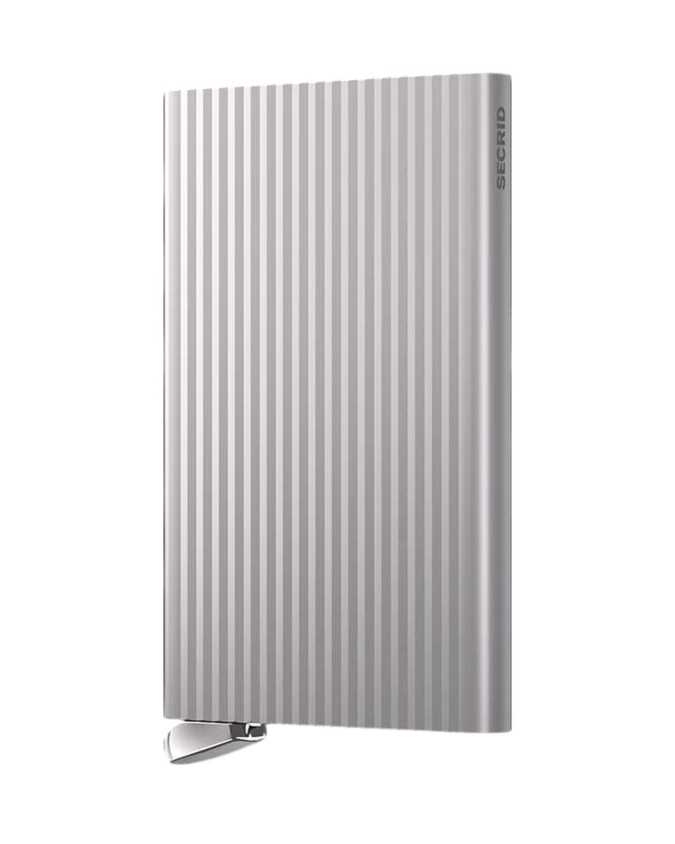  Secrid - Porta carte di credito in alluminio Fluted Plus