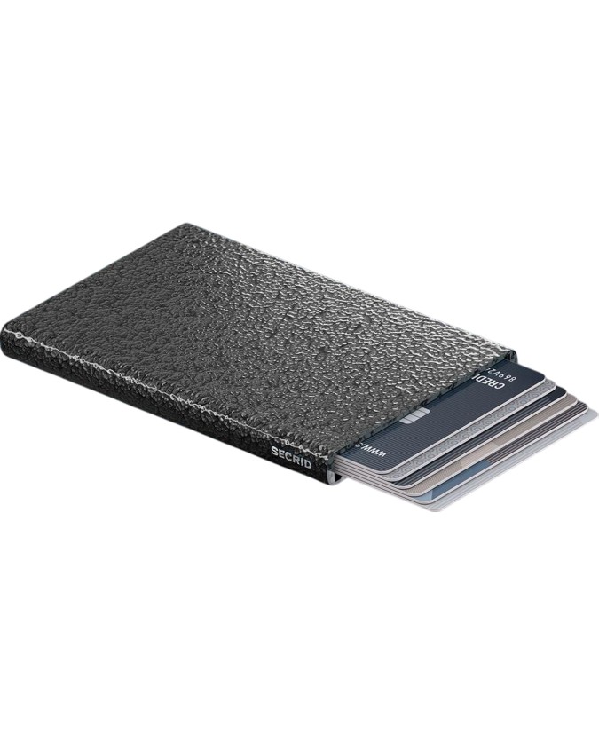  Secrid - Portacarte di credito in alluminio Hammered