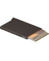 Secrid - Cardprotector in pelle e alluminio Powder
