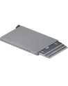 Secrid - Cardprotector in pelle e alluminio Powder