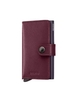  Secrid - Miniwallet in pelle e alluminio Original