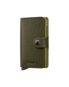  Secrid - Miniwallet in pelle e alluminio Crisple