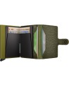  Secrid - Miniwallet in pelle e alluminio Crisple