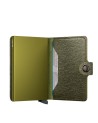  Secrid - Miniwallet in pelle e alluminio Crisple