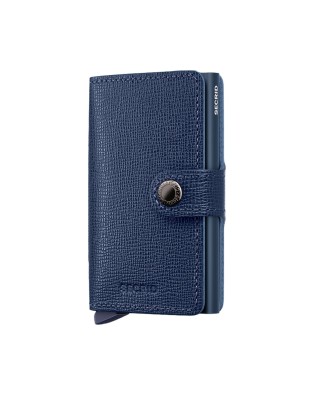  Secrid - Miniwallet in pelle e alluminio Crisple
