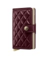  Secrid - Portafoglio in pelle e alluminio Emboss Diamond Plus