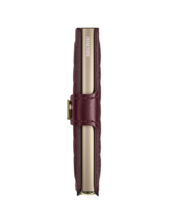  Secrid - Portafoglio in pelle e alluminio Emboss Diamond Plus