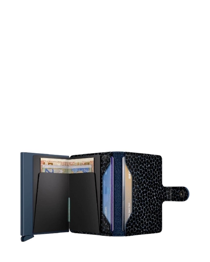  Secrid - Slimwallet in pelle e alluminio Giraffina