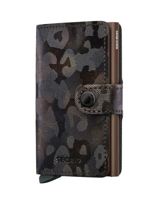 Secrid - Jungle Leather and Aluminum Miniwallet