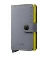 Secrid - Portafoglio piccolo in pelle e alluminio Miniwallet Matte