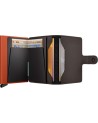 Secrid - Portafoglio piccolo in pelle e alluminio Miniwallet Matte