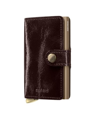 Secrid - Naplack Plus Leather and Aluminum Miniwallet -...