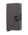 Secrid - Portafoglio mini in pelle e alluminio Miniwallet Optical
