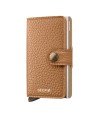  Secrid - Miniwallet in pelle e alluminio Pebble