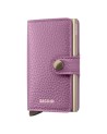 Secrid - Pebble Leather and Aluminum Miniwallet