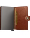  Secrid - Miniwallet in pelle e alluminio Texano
