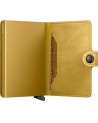 Secrid - Portafoglio in pelle sfumata ed alluminio Miniwallet Vintage