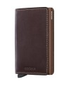 Secrid - Portafoglio in pelle e alluminio Slimwallet Original