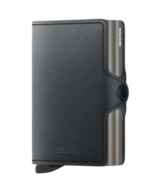  Secrid - Twinwallet in pelle e alluminio Mirum