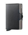  Secrid - Twinwallet in pelle e alluminio Mirum