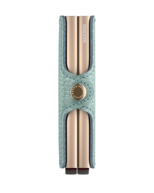  Secrid - Twin wallet in pelle e alluminio Pebble 2