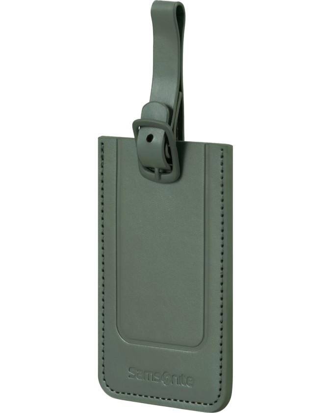 Samsonite - 2 rechteckige Adresshalter aus Polyurethan der