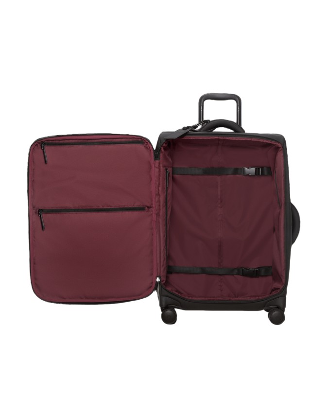  Lipault - Trolley medio 63 cm in tessuto effetto gomma 4 ruote