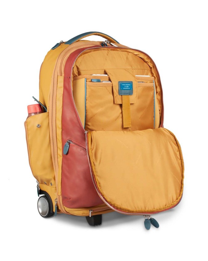 YUB - Zaino Scuola Con Trolley Murales Girl Colori Assortiti