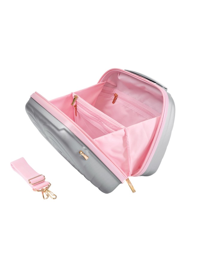  Braccialini - Beauty case da viaggio in policarbonato O'Core