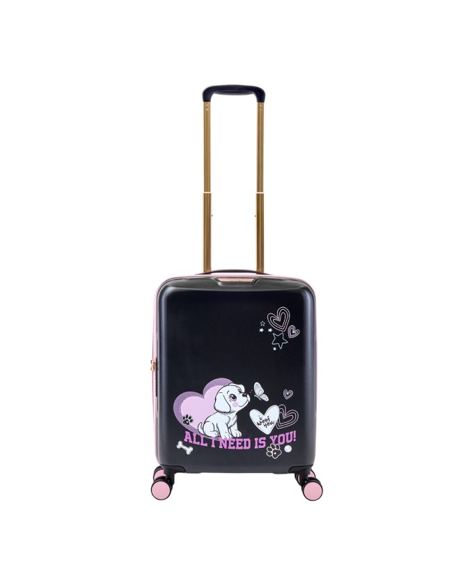 Braccialini – Trolley Cabina 4 ruote in policarbonato Puppies