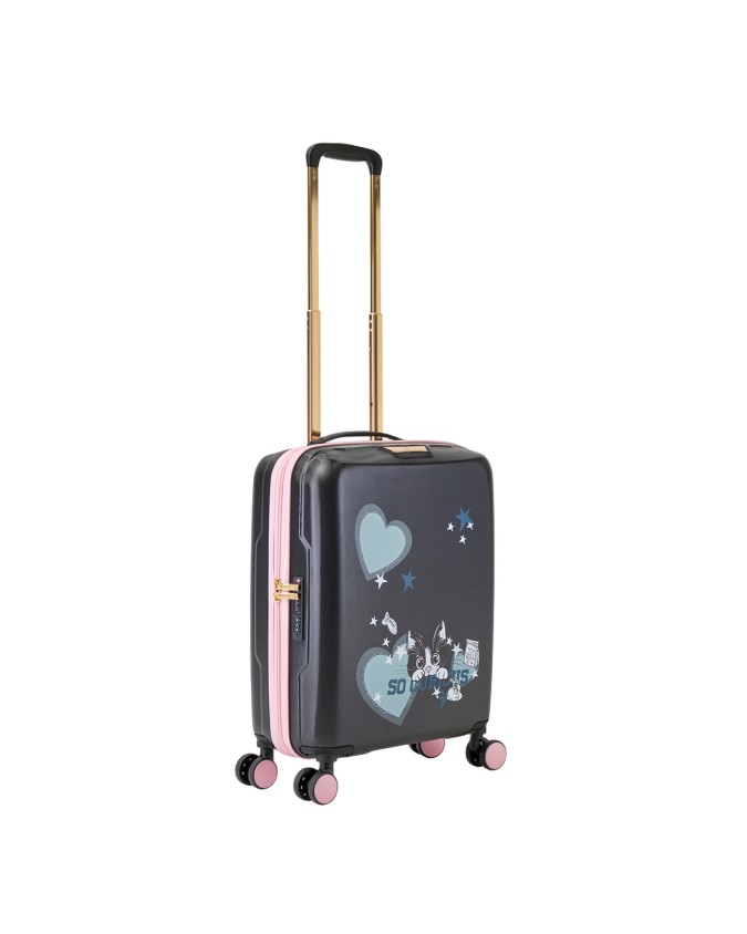  Braccialini – Trolley Cabina 4 ruote in policarbonato Puppies
