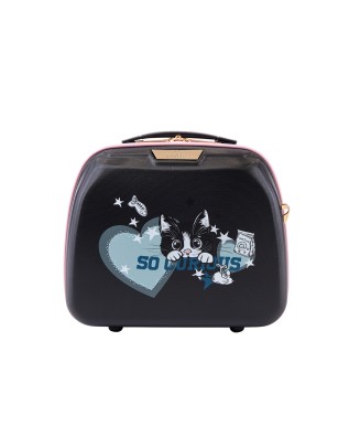  Braccialini - Beauty case da viaggio in policarbonato Puppies