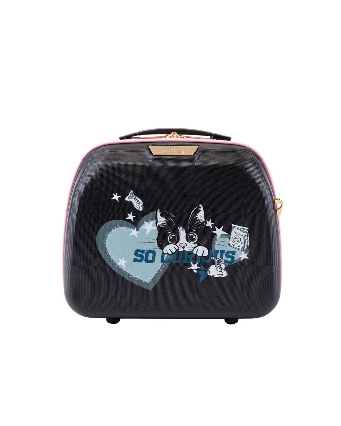  Braccialini - Beauty case da viaggio in policarbonato Puppies