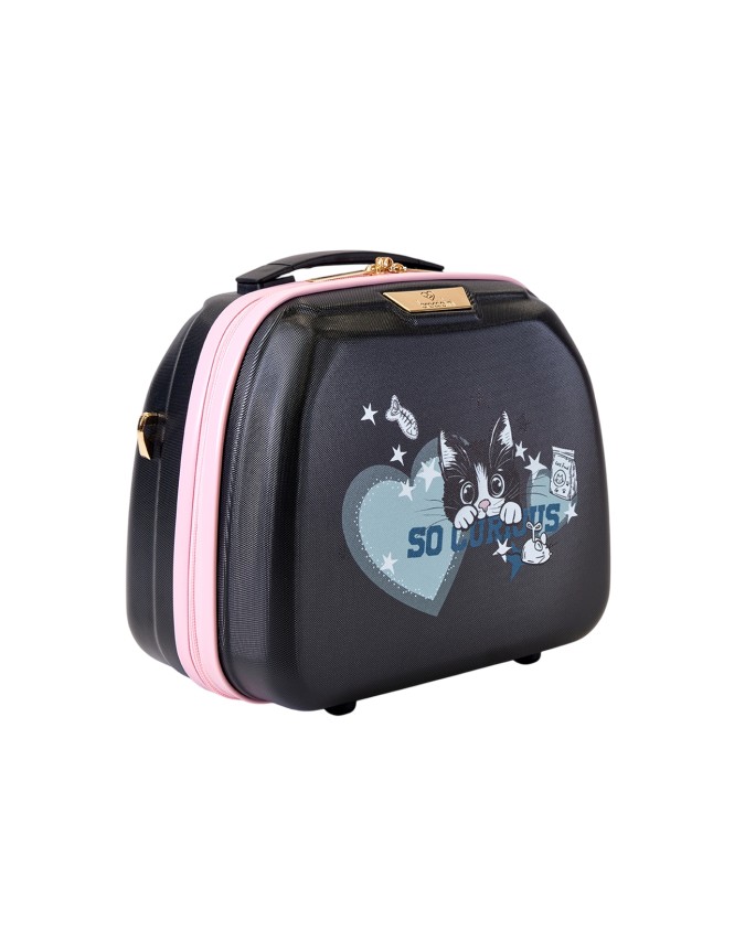  Braccialini - Beauty case da viaggio in policarbonato Puppies