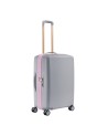 Braccialini - Expandable 4-Wheel Trolley, Size M, in Pearl Polycarbonate