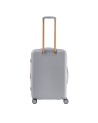 Braccialini - Erweiterbarer 4-Rad-Trolley, Größe M, aus Polycarbonat, Farbe Perla
