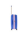 Braccialini - Erweiterbarer 4-Rad-Trolley, Größe M, aus Polycarbonat, Farbe Perla