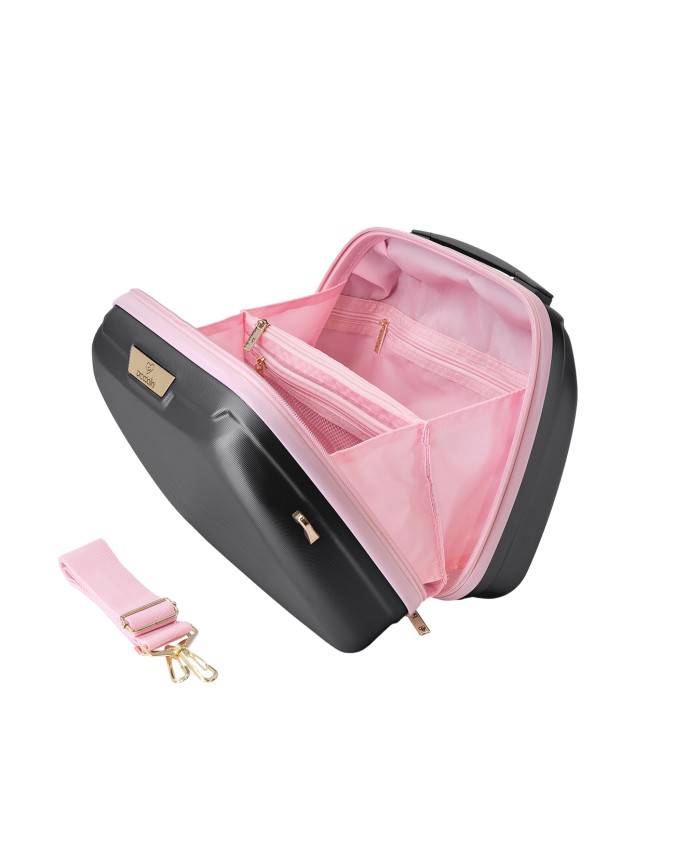  Braccialini - Beauty case da viaggio in policarbonato con