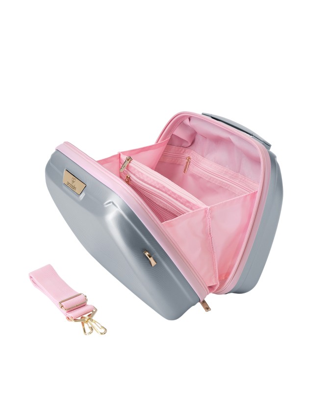  Braccialini - Beauty case da viaggio in policarbonato con