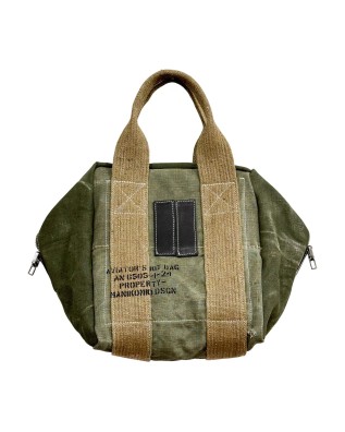  Manikomio Design - Borsa a mano con tracolla in canapa Lady 24 2