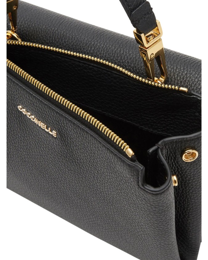  Coccinelle - Borsa a mano piccola a due scomparti in pelle