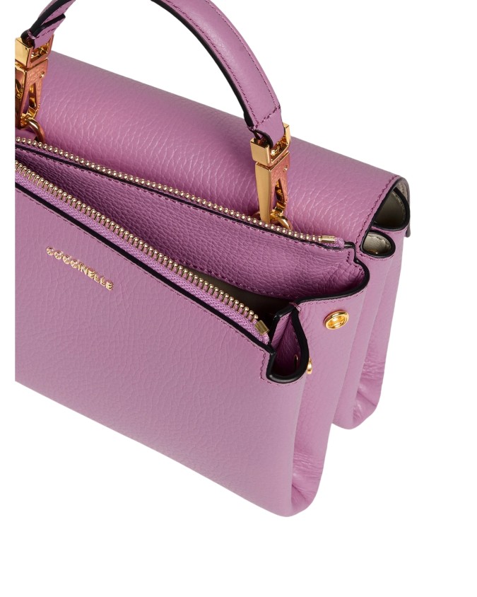 Coccinelle - Borsa a mano piccola a due scomparti in pelle