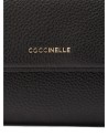 Coccinelle - Geldbörse mit Klappe und Münzfach aus Metallic Soft-Leder