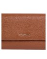 Coccinelle - Wallet with flap and coin pocket made of Metallic Soft leather