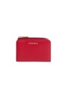Coccinelle – Metallic Soft Leather Mini Wallet