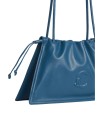 Coccinelle – Shoulder bag with double leather handles in Dulse